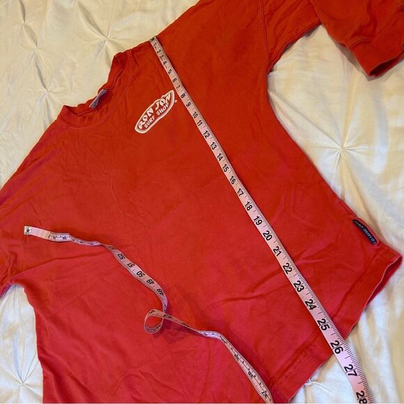 Spirit Men's Ron Jon Surf Shop Coral Crew Neck Long Sleeve Tee Tops Size Small - Picture 8 of 9